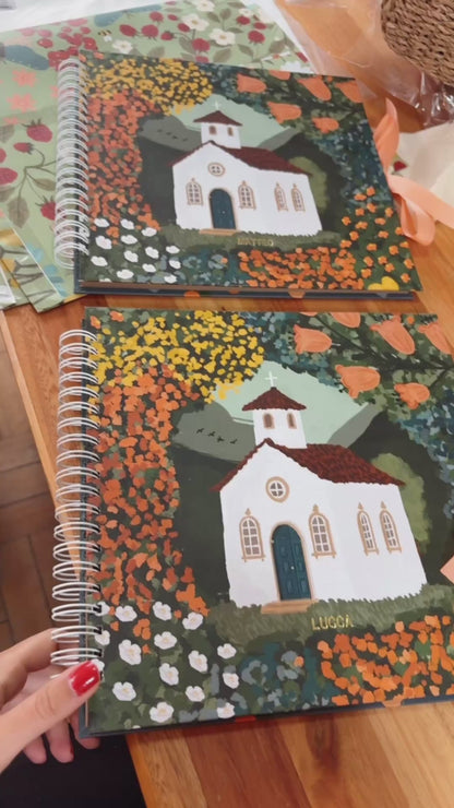 Scrapbook - Álbum de Fotos Igrejinha Serena
