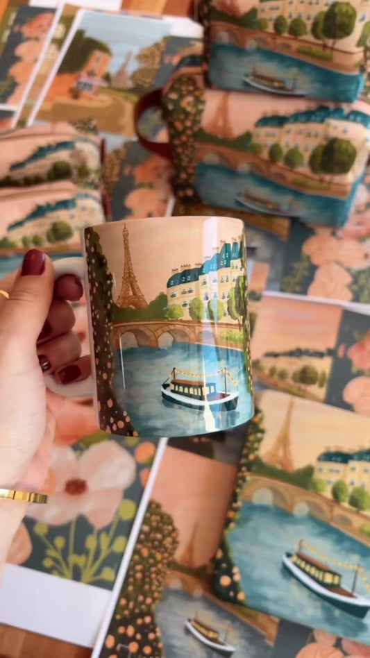 Caneca de Porcelana | Cartas ao Sena