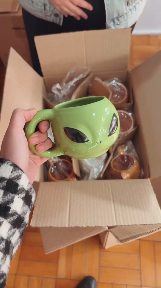 Caneca de porcelana ET