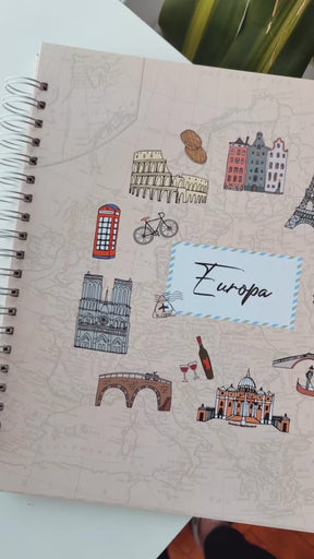Scrapbook - Álbum de Fotos Europa