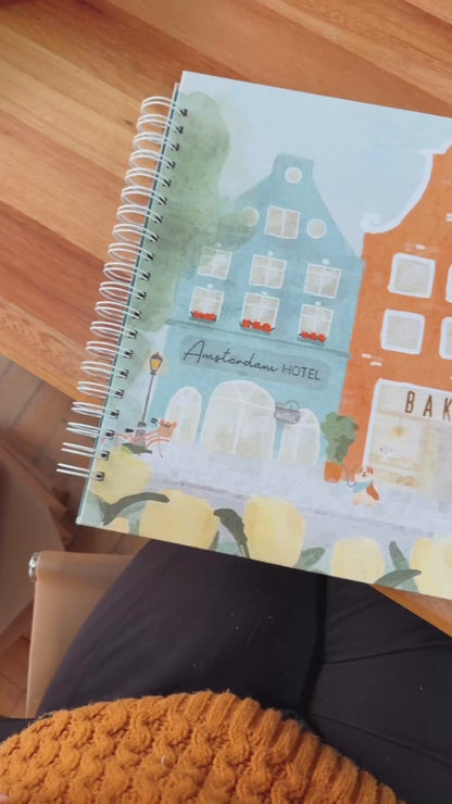 Scrapbook - Álbum de Fotos Amsterdam