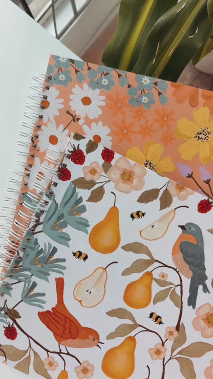 Kit 02 Scrapbooks | Ninho de Amoras + Flores do campo