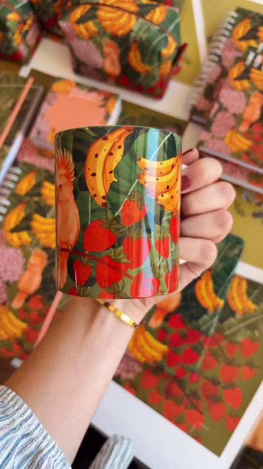 Caneca de Porcelana | Verão Alegre