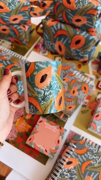 Caneca de Porcelana | Sombra e Papaia