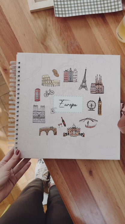 Scrapbook - Álbum de Fotos Europa