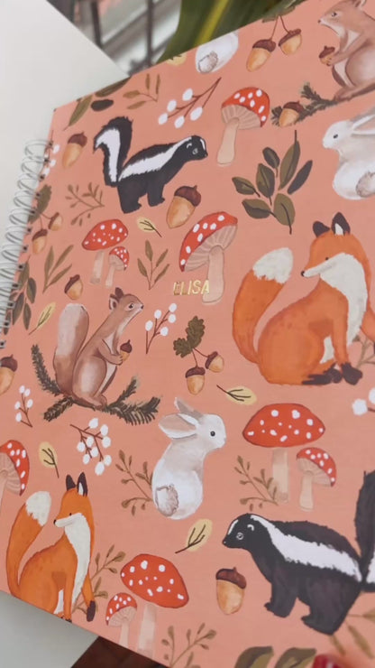 Scrapbook - Álbum de Fotos Bosque Rosa