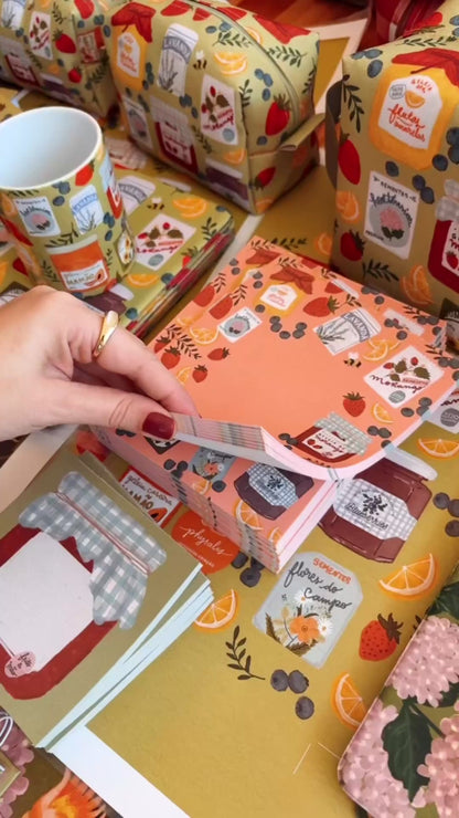Bloco Papel de Carta | Feito em Casa