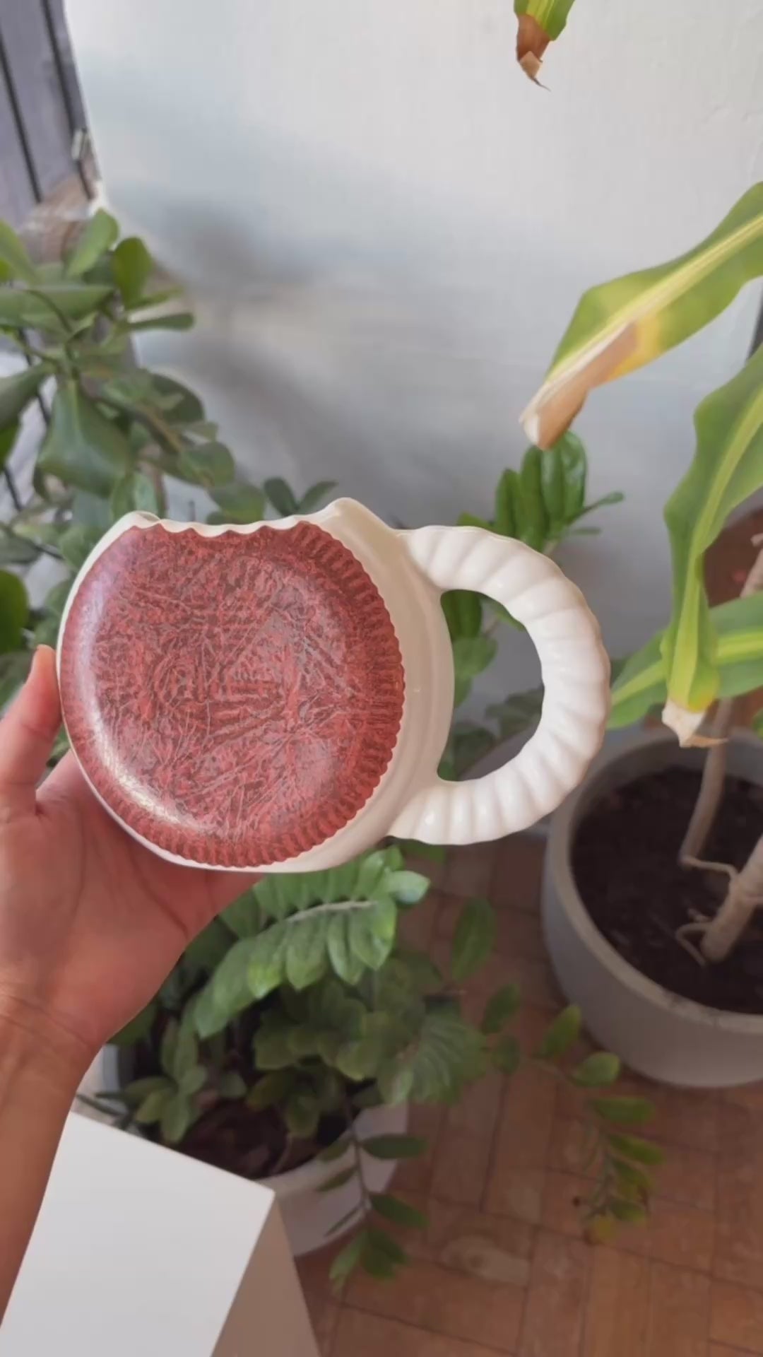 Caneca de Porcelana Bolachinha Oreo