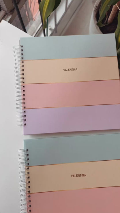 Scrapbook - Álbum de Fotos Listrado Candy Colors