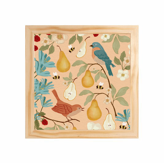 Quadro | Pássaros Rosé