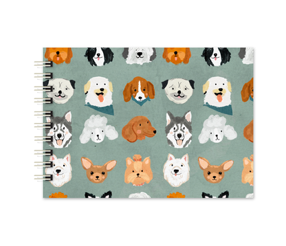 Scrapbookinho - Álbum de Fotos Carinhas de cachorro