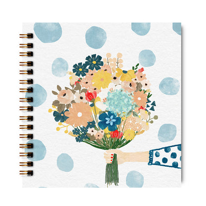 Scrapbook - Álbum de Fotos Ramo de flores