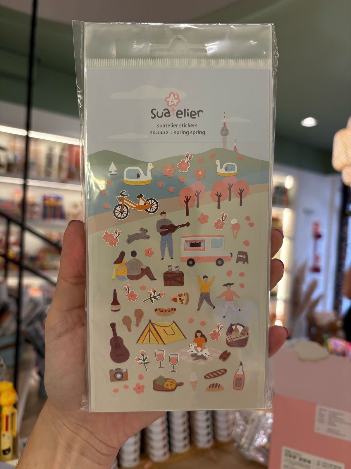 Cartela de Adesivos Suatelier | Spring