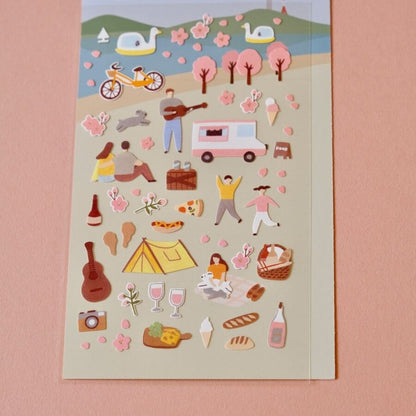 Cartela de Adesivos Suatelier | Spring