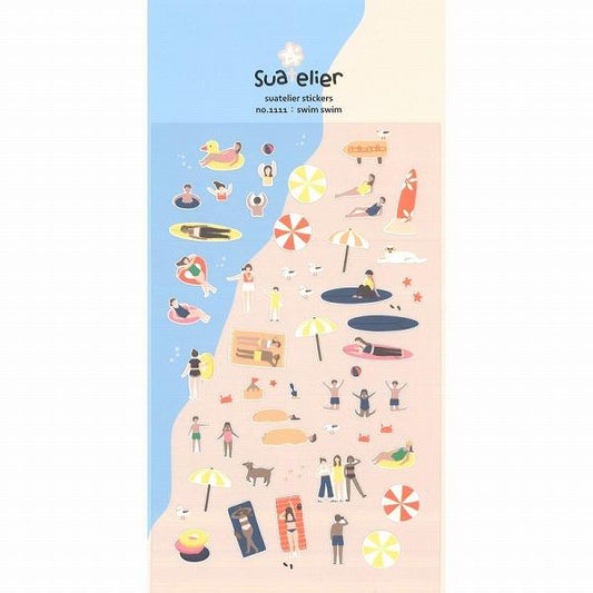 Cartela de Adesivos Suatelier | Swim Swim