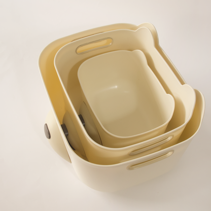 Cesto Organizador Teddy Vanilla | P+M+G