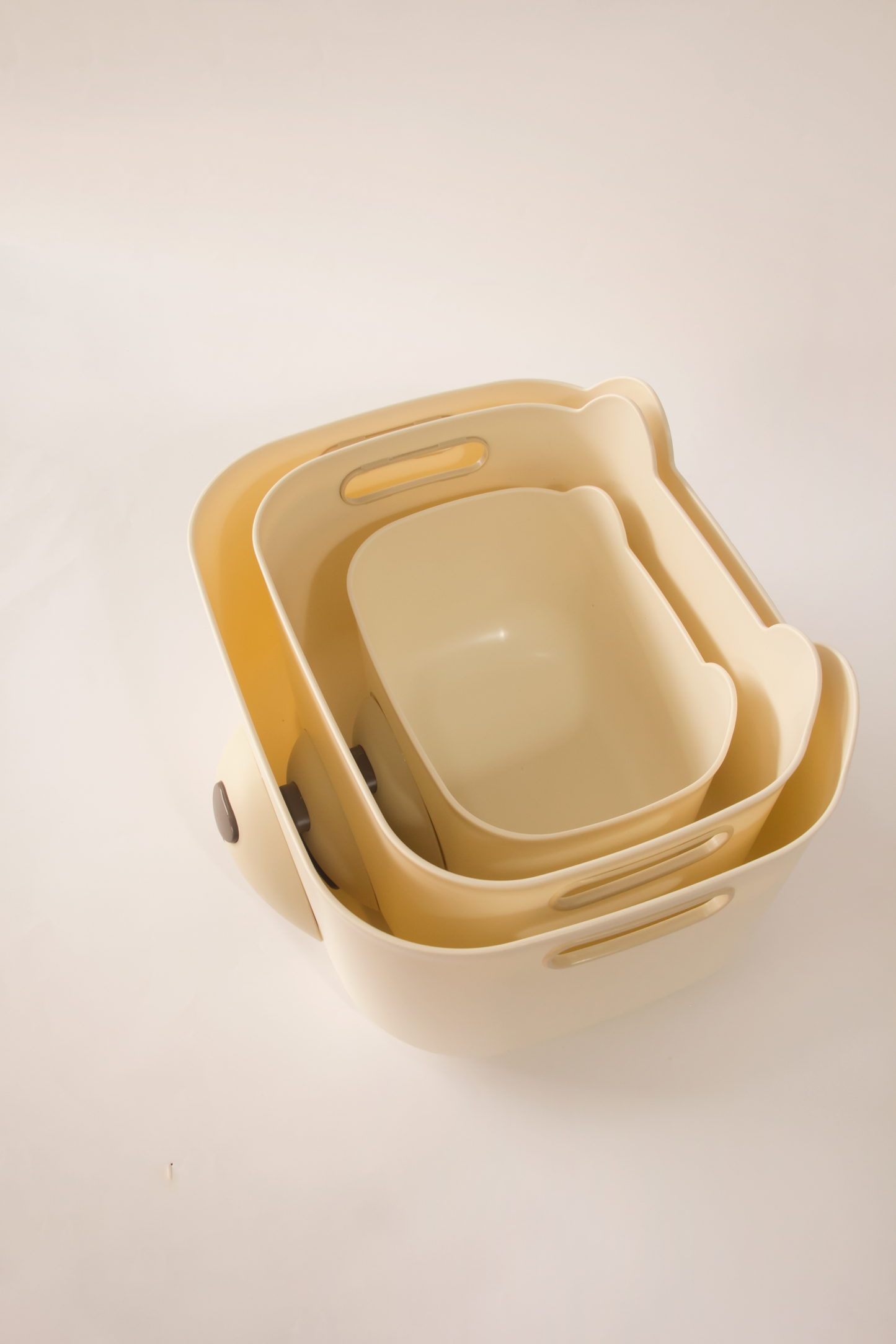 Cesto Organizador Teddy Vanilla | P+M+G