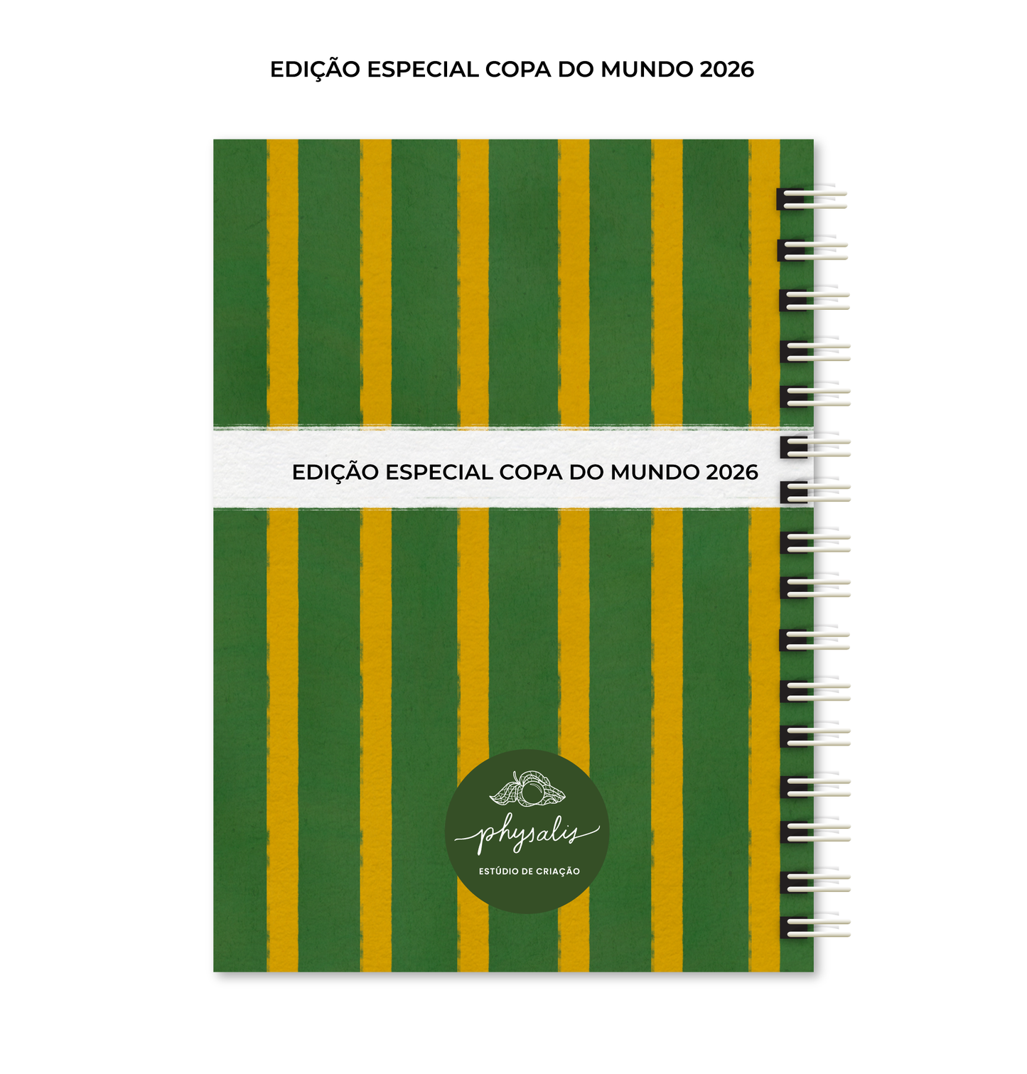 Caderno A5 | Rumo ao Hexa