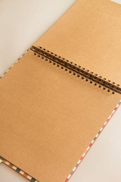 Scrapbook - Álbum de Fotos da Estampa Xadrez Baby